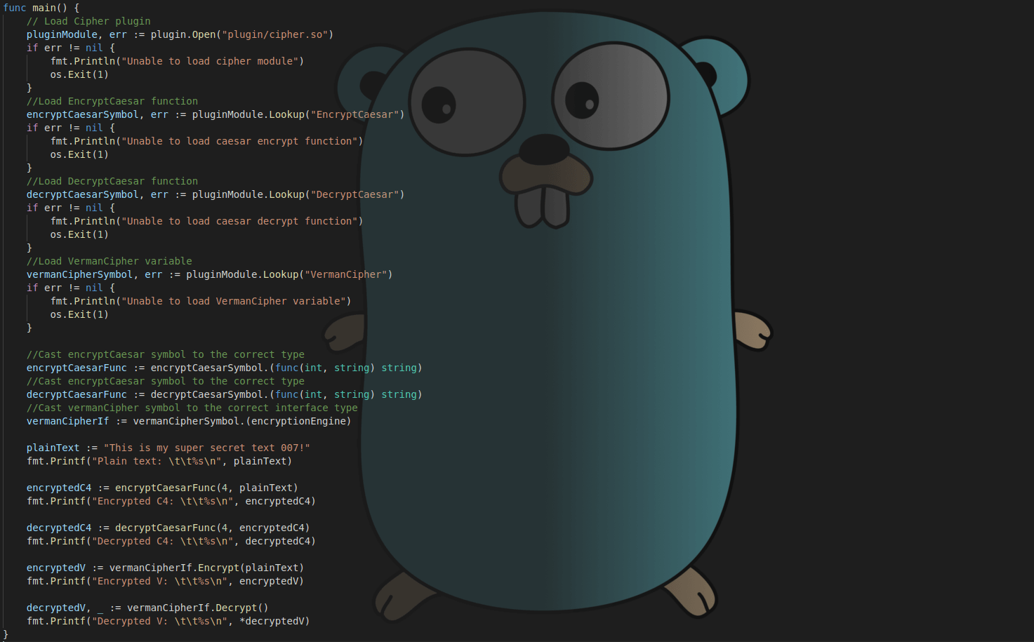 Создание проекта golang